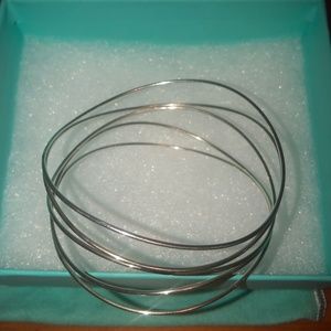 Elsa Peretti Wave Five-Row Bangle